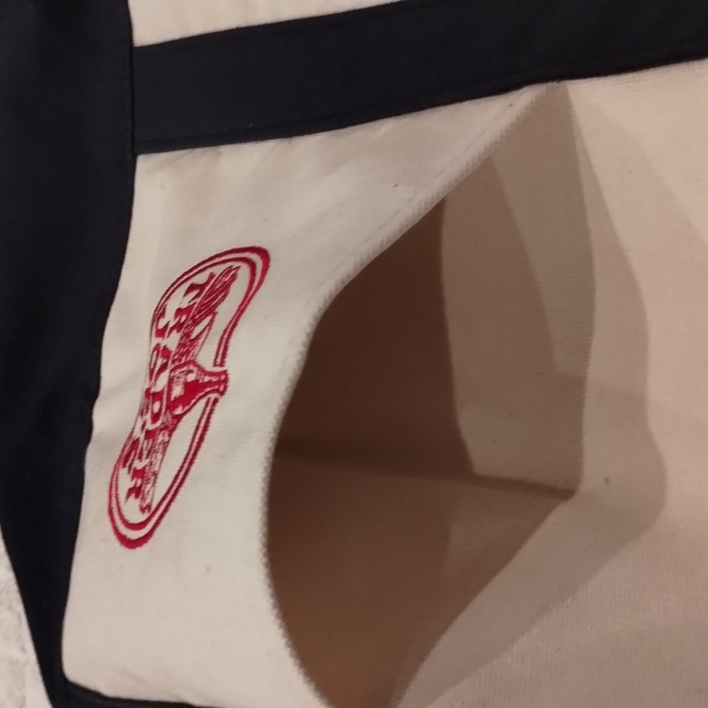 Trader Joe's Tote Bag Cotton Reusable NWT - Picture 6 of 9